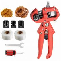 Lucky-88 - Sécateurs, outils de jardin, semis, élagage, greffage d'arbres fruitiers (sac en tissu noir + élastique + membrane)