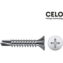 Scatola 250 unità punta svasata philips din/ref 7504p 4.8x50 zincata CELO