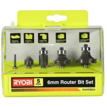 Kit 5 frese Ryobi RAKRBS5