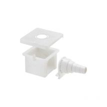 Scatola ad incasso per gomiti flangiati 90x90 F.i.v.