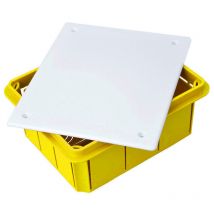 Scatola di derivazione da incasso con coperchio ip40 - mm.118x96x50 - (1612)