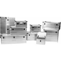 Alutec – Scatola in Alluminio D 415 – 1160 x 755 x 485 mm – Spessore 1,0 mm – Resistenza Temperatura -40 °C a +180 °C