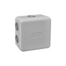 Scatola di derivazione stagna - 85x85xp50 grigia - IP66 Debflex