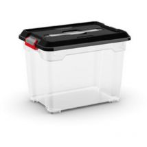 Scatola KIS in plastica trasparente l.38 x P.26,5 x H.28 cm cm KIS