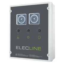 scatola elettrica per filtrazione + 1 proiettore 100w + scopa - detfb 1 p100d - wa conception