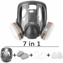 Scatola Filtro Per Maschera Antigas A Pieno Facciale, Filtro In Cotone, Set Da 7 Pezzi Per Prevenire L'Esposizione All'ammoniaca