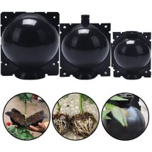 Root Growing Box Black Tree Rooter Ball, Updated Plant Rooting Ball Air Propagation, Reusable Root Propagator, High Pressure Grafting Kit Ball Plant