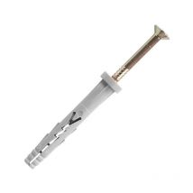 Scell-it - 100 pezzi di tasselli in nylon - acciaio inossidabile A4 - testa piatta ø 8 x 60 mm - A4-YZP8060-BC