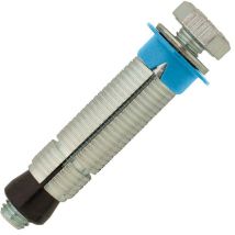 Schachtel Mit 25 Dübeln Mit Schrauben Für Mehrmaterialien, Schwere Belastung, Verzinkter Stahl, Xmaxbolt M8x75mm