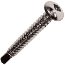 Scell-it - 250 vis autoperceuses - tête cylindrique, inox A2 - SQ2 - 4.8 x 25 mm