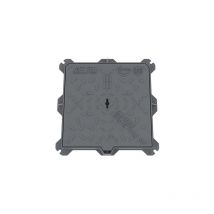 Schachtabdeckung aus Gusseisen B125 – 70 x 70 cm