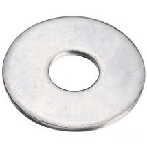 Schachtel l 100 Stk. breite Unterlegscheibe Zink 4,3x12mm Fadix