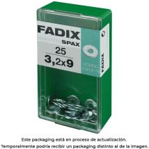 Breite, flache Unterlegscheibe, Zink, 32 x 9 mm, Karton mit 25 Stk. Fadix 85761