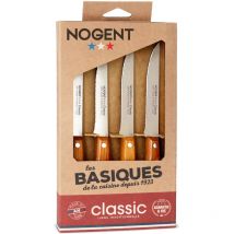 Schachtel mit 4 wildkirsch-steakmessern Nogent 3 Etoiles 00097v