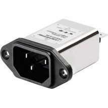 Schaffner Fn 9222-10-06 Filtro Di Rete Con Connettore 250 V/ac 10 A 0.225 Mh (l X A) 48 Mm X 22.5 Mm 1 Pz.