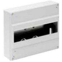 Schaltschrank 12 Elemente der klassischen Oberfläche white Solera 694B