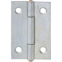 Scharnier din 7954 a schmal 30 x 22 mm, Edelstahl