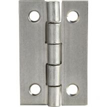 Scharnier din 7954 a schmal 50 x 31 mm, Edelstahl