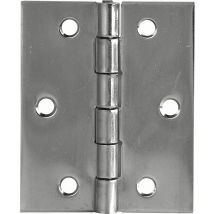 Scharnier DIN 7954 B halbbreit 80 x 58 mm, Edelstahl