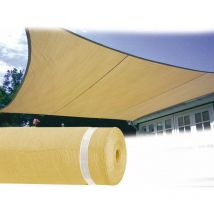 Schattensegelnetz Privatsphäre Beige in Rotolo Capri - Rotolo 50 Mt. - Altezza 200 cm.