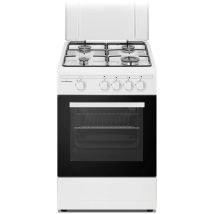 Schaub-lorenz Ss450gw Cucina A Gas 4 Fuochi 50x50cm Con Forno A Gas Bianco