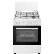 Cucina Elettrica SS461EW 4 Fuochi a Gas Forno Elettrico Multifunzione Classe a Dimensioni 60 x 60 cm Colore Bianco Serie Topline - Schaub Lorenz