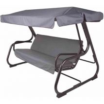 Schaukel Parma anthrazit/grau mit Bettfunktion