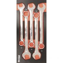 Schaumstoffmodul mit Carbon-Finish Ringschlüssel 23 drakkar tools - 09871