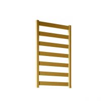 Matisère - Sèche-serviette électrique doré de 1630mm de haut et 300mm de large - 400 Watt - VIV1630/300E1BRA