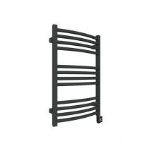 Matisère - Sèche-serviette électrique noir de 660mm de haut et 636mm de large - 400 Watt - LEN660/636E8N