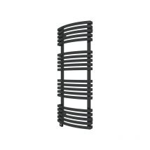 Sèche Serviette Radiateur-matisere - Sèche-serviette électrique noir de 870mm de haut et 480mm de large - 400 Watt - KIO870/480E1N