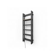 Sèche Serviette Radiateur-matisere - Scaldasalviette elettrico nero 1150mm di altezza e 500mm di larghezza - 600 Watt - STA1150/500E1N