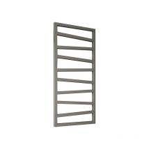 Sèche-serviette mixte gris de 1310mm de haut et 500mm de large - 490 Watt - ZIG1310/500Z8MST