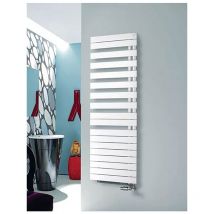 Sèche Serviette Radiateur-matisere - Sèche-serviette soufflant blanc de 1252mm de haut - 550mm de large - 1000 Watt - ROFER-13-55/IFS/B