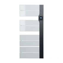 Intuis - Balica sèche-serviettes avec soufflerie 1650W blanc et anthracite muller intuitiv M109226