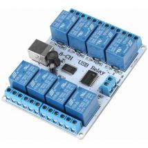 Scheda opz 8 rele' centrale conv. 8 zone
