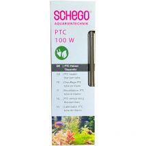 Schego - PTC-Heizer Titanrohr - energieeffizienter Aquarium Heizstab - 100W