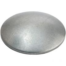 Scheibe gewölbt für Rohr ø 42,4 x 1,5 x 2,0 mm, Edelstahl geschliffen V2A - Croso