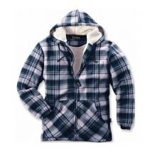 Scheibler - Chaqueta térmica Vancouver talla xxxl azul / beige cuadros