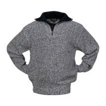Maglione taglia xl, nero / bianco screziato