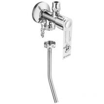 Schell - Probenahme-Eckventil 038350699 chrom, 1/2', mit asag easy