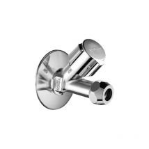 Schell - soupape à siège oblique Comfort 059 000 699 3/8 chrome "x3 / 8",
