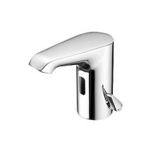 Schell - Mitigeur lavabo xeris e hd-m saillie 95 mm chrome avec sonde ir fonctionnement sur pile
