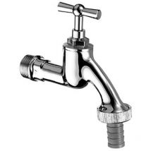 Rubinetti da giardino - Valvola di erogazione, cromo 034050699 - Schell