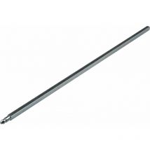 11105 Perno Quadrato per snodo sferico per manovella tapparelle avvolgibili, 6 mm Bordo, Lunghezza, Grigio, 6/330 mm - Schellenberg