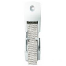 Gurtführung Duo Mini Weiß mit Leitrolle und Zugluftdichtung - Schellenberg