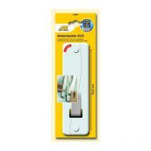 Plaque de recouvrement SoftLine 18,5cm blanc - 53903 - Schellenberg