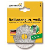 Rollladengurt 14mm/4,5 m, weiß - 44503 - Schellenberg