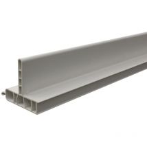 PVC-Winkelendleiste Maxi grau 1,50 m Rolladen & Zubehör - Schellenberg
