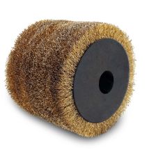 Scheppach Brosse Métallique Pour Surfaceuse Mrs1300 Brosse De Rechange - Largeur 100mm - Ø120mm - Pour Différentes Surfaces & Matériaux Comme Le Bois,